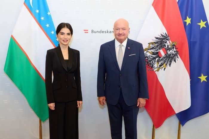 Saida Mirziyoyeva Avstriya Federal kansleri Kristian Shtoker bilan uchrashdi