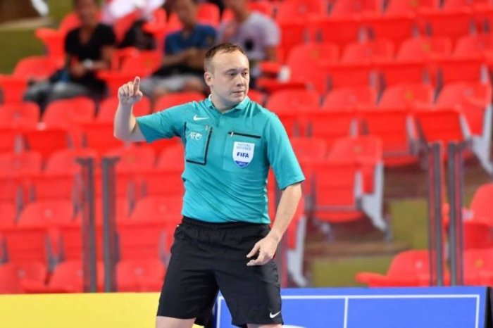 Anatoliy Rubakov futzal bo‘yicha jahon chempionatida bosh hakam bo‘lib ishlaydi