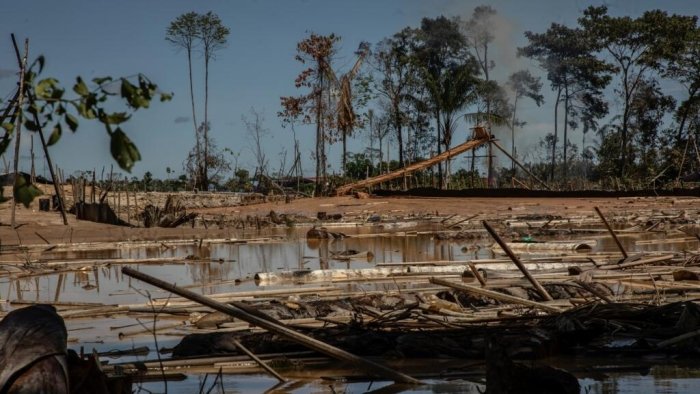 Перуда олтин конлари устидан жиноий гуруҳ назорати кучайди