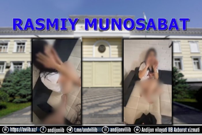 Андижонда вояга етмаган қиз фоҳишалик билан шуғулланаётгани ҳақида хабарлар тарқалди