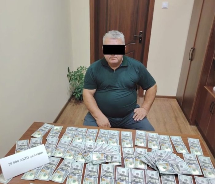 Фориш тумани ҳокими ўринбосари пора билан ушланди
