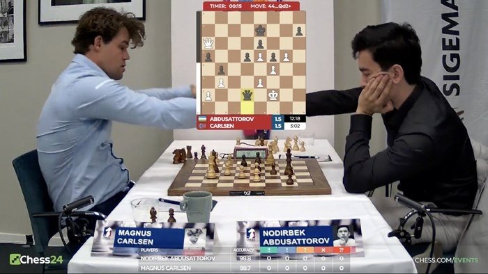Shaxmat. «Tepe Sigeman Tournament 2026». Abdusattorov Magnus bilan durang o‘ynadi