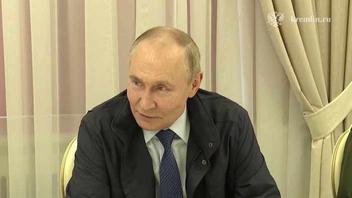 Vladimir Putin kecha Kursk viloyatida bo‘ldi