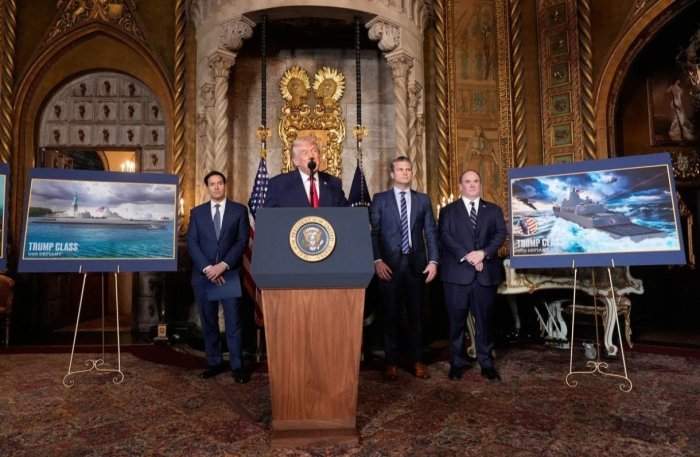 Tramp AQShning “Oltin flot”i tashkil etilishini e’lon qildi