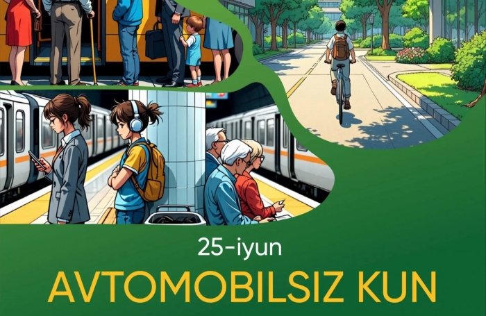 Ertaga navbatdagi “Avtomobilsiz kun“ tadbiri o‘tkaziladi