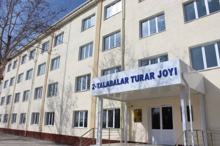 Toshkent shahrida o‘qiydigan 27 foiz talaba mavjud talabalar turar joylariga joylashtiriladi