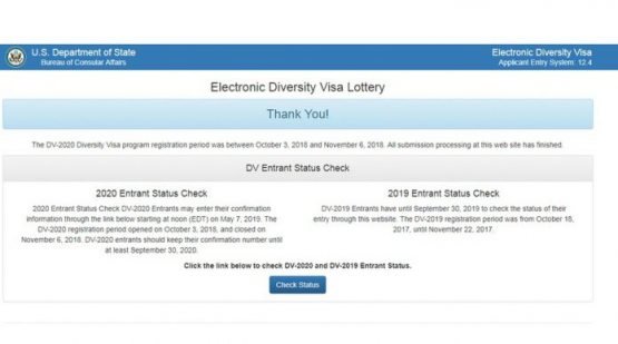 Green Card lotereyasi natijalari bugun e’lon qilinadi