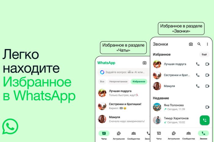 WhatsApp’да янги хусусият пайдо бўлди