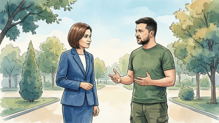 Санду ва Зеленский Европа Иттифоқига аъзолик йўлини муҳокама қилишди