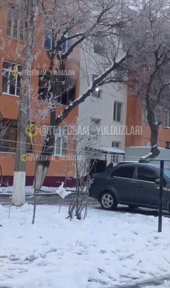 Гулистондаги кўп қаватли уйда қўлбола тунука печка портладими?