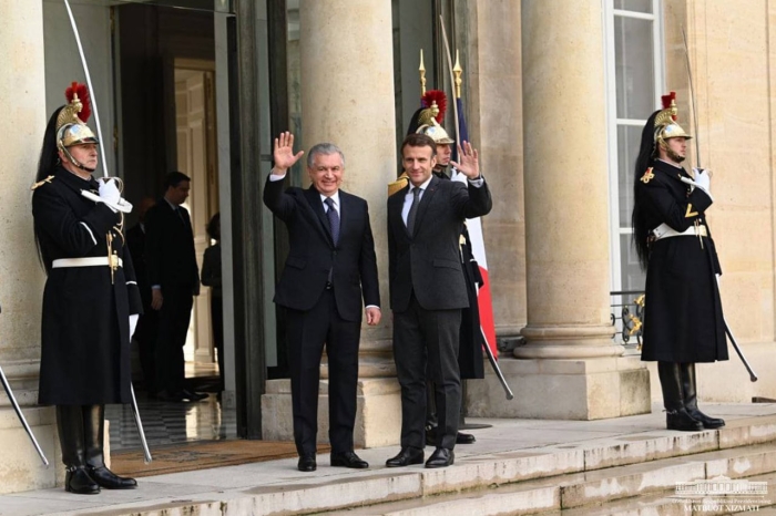 Ўзбекистон ва Франция Президентлари юксак даражадаги ҳар томонлама шерикликни ривожлантиришга келишиб олдилар